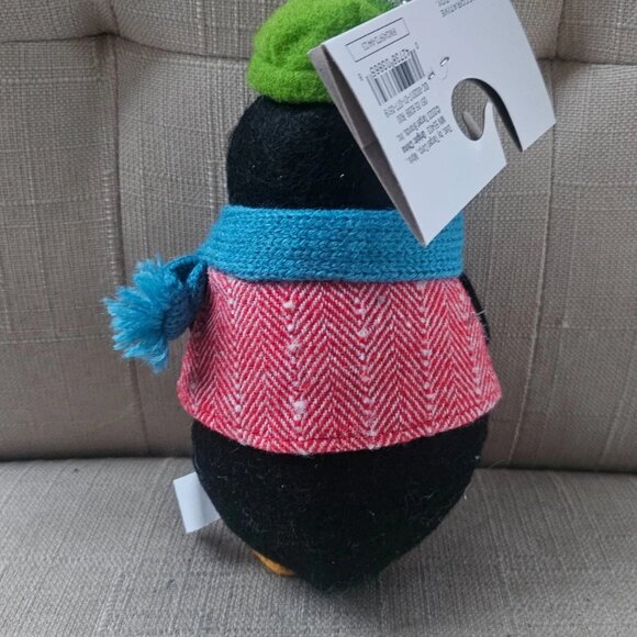 Target Wondershop Christmas Tree Ornament Felt Penguin New With Tags - Picture 6 of 10